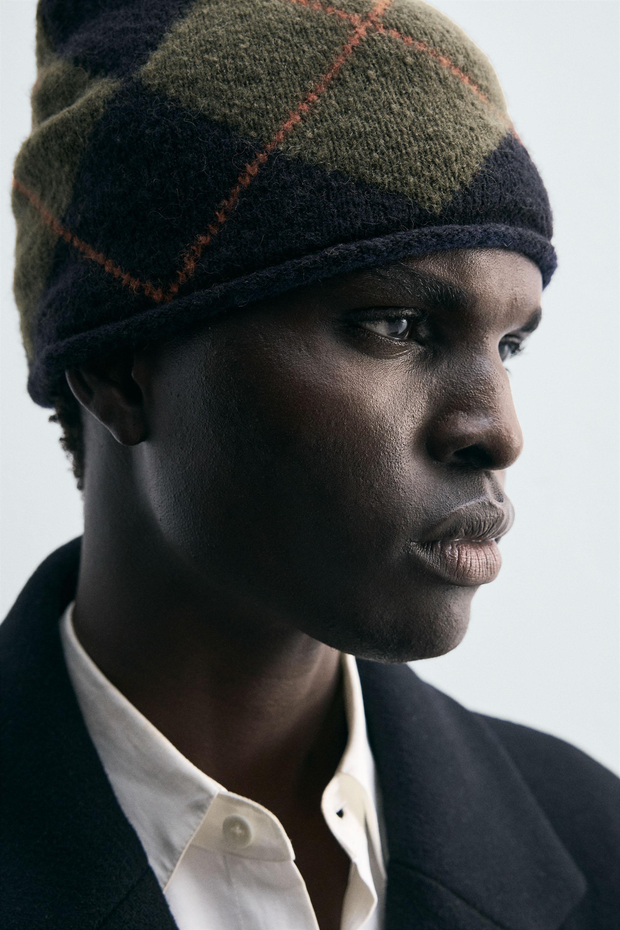BONNET BEANIE JACQUARD LOSANGES